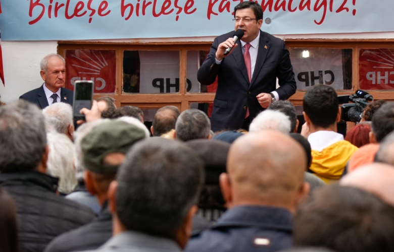 CHP'Lİ ERKEK: "DEMOKRASİ MÜCADELESİNDE BİZE KATILIN"