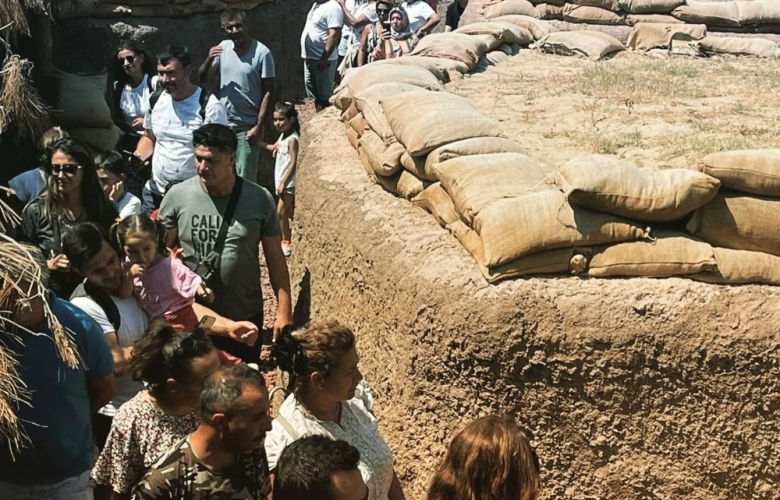 Binlerce Ziyaretçi, Çanakkale Ruhunu Alçıtepe'de Yeniden Yaşıyor
