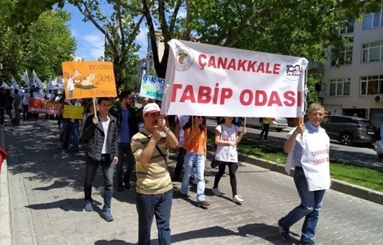Çanakkale Tabip Odası’ndan "Savaş, halk sağlığı sorunudur" açıklaması
