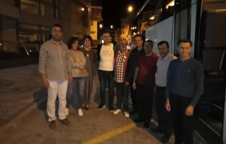 Çanakkaleli EYT'liler Yenikapı mitinginde Çanakkaleli EYT'lilerin sesi oldular