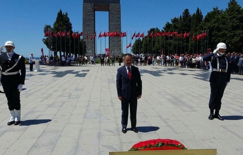 15 TEMMUZ DEMOKRASİ VE MİLLİ BİRLİK GÜNÜ’NÜN İLK ETKİNLİĞİ ŞEHİTLER ABİDESİNDE