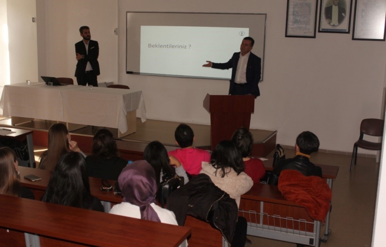 ÇAN MYO' DA LOJİSTİK VE ULAŞIM SEMİNERİ DÜZENLENDİ