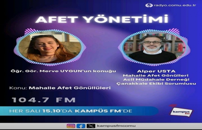 Mahalle Afet Gönüllüleri Seferberliği