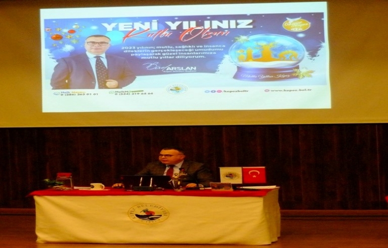 KEPEZ BELEDİYESİ 2023 YILININ İLK MECLİS TOPLANTISI YAPILDI