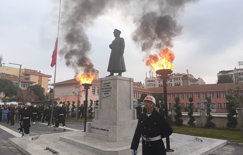 Çanakkale’de Atatürk, Ebediyete İrtihalinin 87. Yılında Saygı ve Minnetle Anıldı