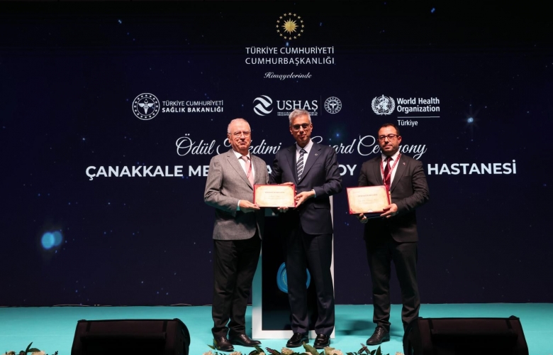 Çanakkale Devlet Hastanesi Türkiye’nin En Başarılı İlk 10 Getat Hastanesi Arasında Yerini Aldı