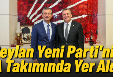 Çanakkale Milletvekili Özgür Ceylan, Yeni Parti MYK'sında! Özgür Özel'in A Takımına Girdi