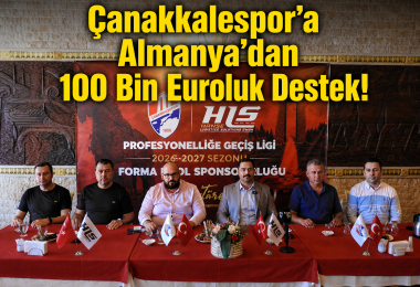 Çanakkalespor’a Almanya’dan 100 Bin Euroluk Destek!     