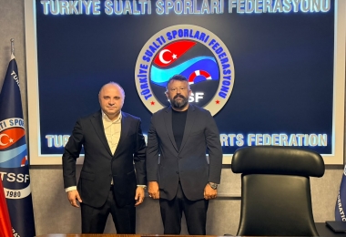 Turgay Kılıç'tan Türkiye Sualtı Sporları Federasyonu'na Ziyaret: Hedef Çanakkale'yi Sualtı Sporlarının Merkezi Yapmak